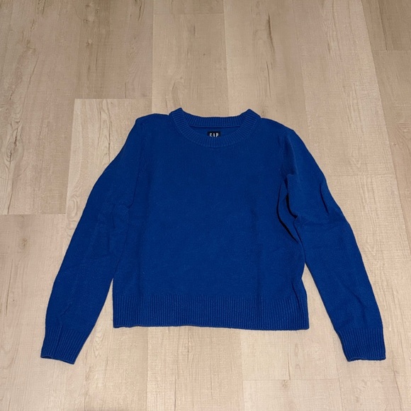 GAP Sweaters - Gap CashSoft Crewneck Sweater - Blue - XS Petite